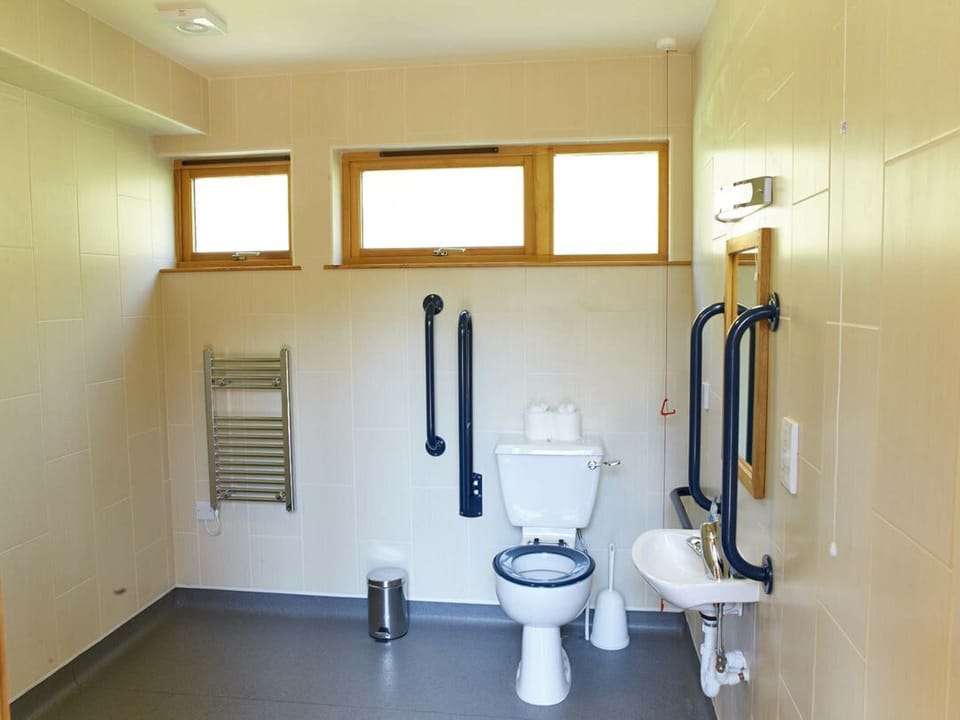 Ardgartan Argyll Silver Birch wheelchair accessible cabin