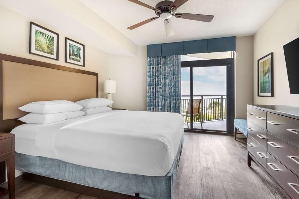 Wake up to ocean breezes from your private balcony.