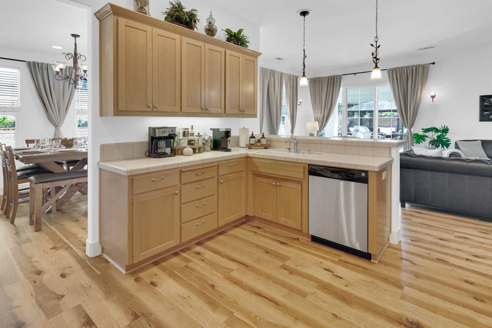 Fully equipped kitchen at the heart of the home—perfect for cooking and gathering together