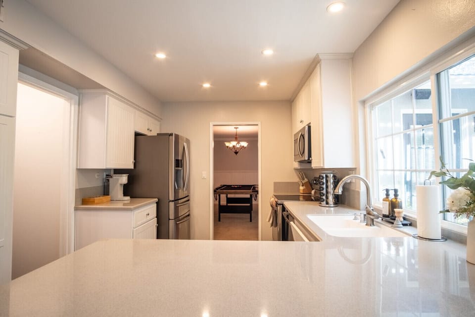 Kitchen with all cooking essentials