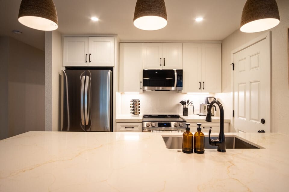 Kitchen with all of the cooking essentials