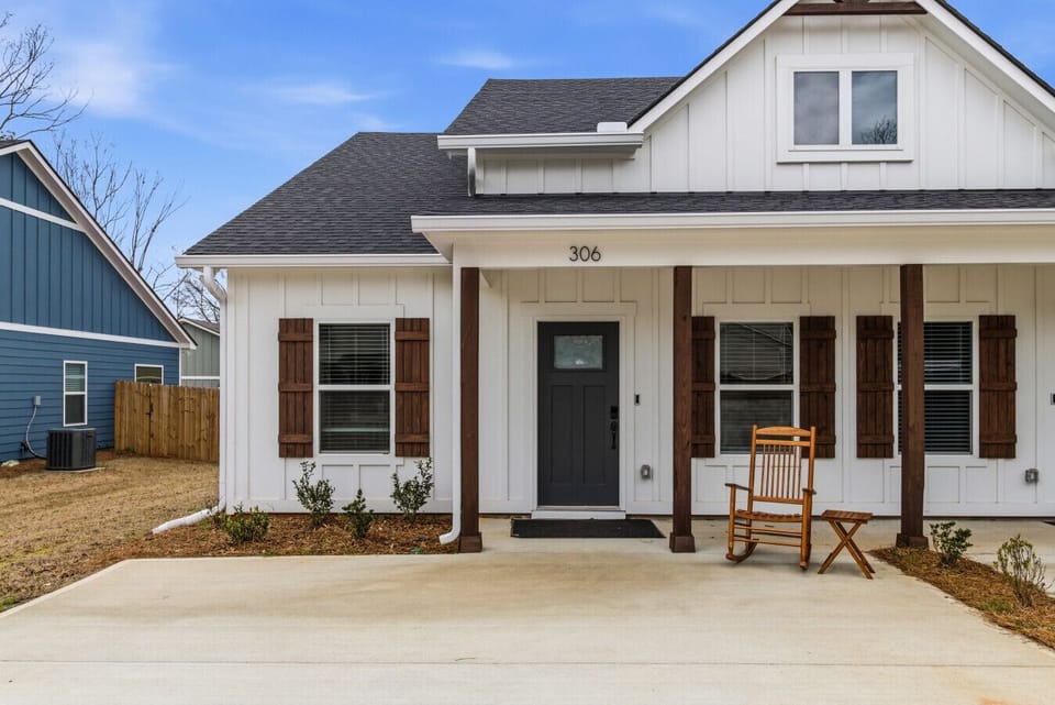 Entrance | Front Door | Wood Shutters & Front Porch