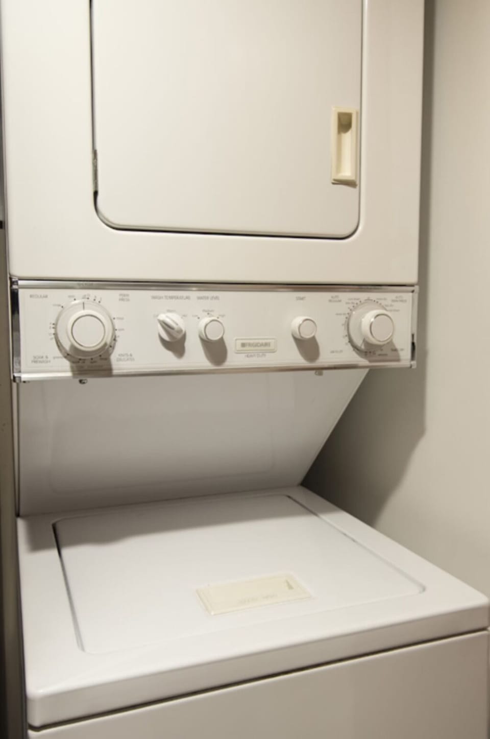 Refresh your wardrobe anytime with convenient in-unit laundry.