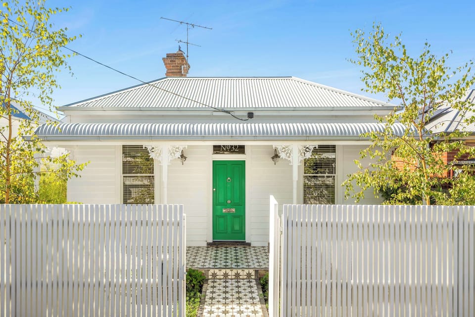 Front view of our gorgeous Modern Heritage Retreat