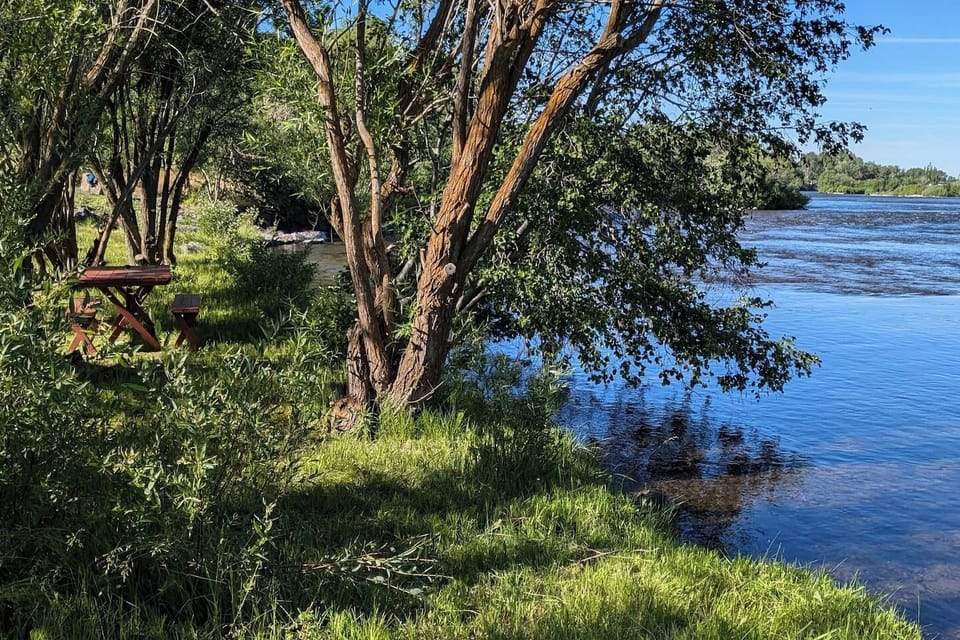 We call this our "Beach"