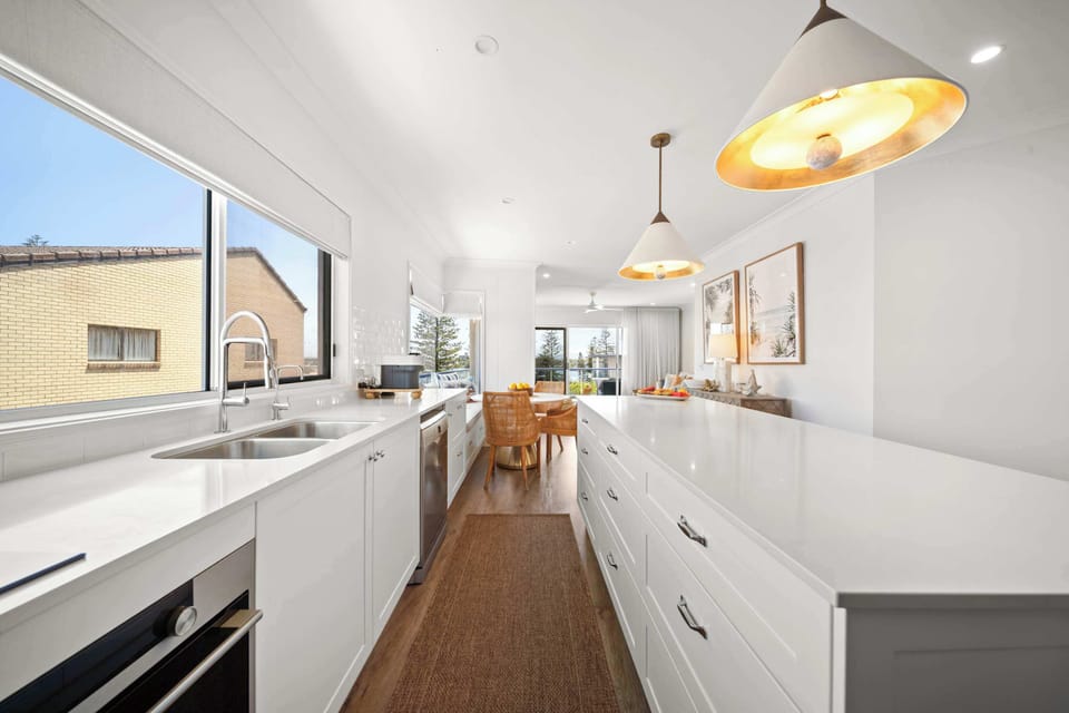 Fully equipped kitchen with quality appliances