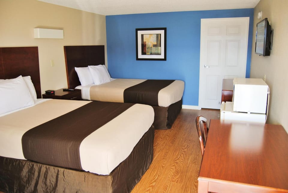 Bedroom. Interior and views may vary based on location and availability