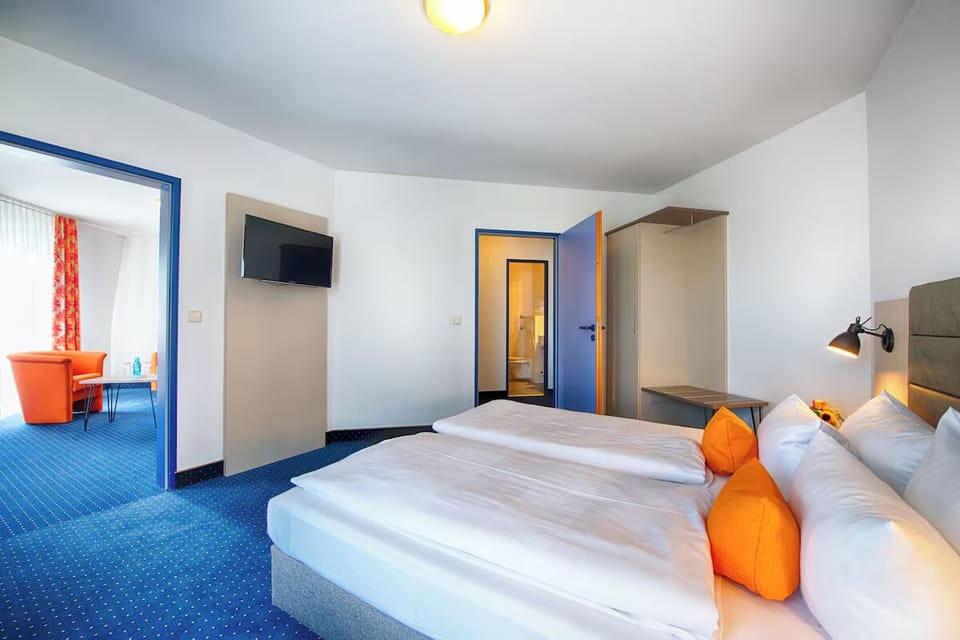 Enjoy extra space and privacy with a connected suite layout.