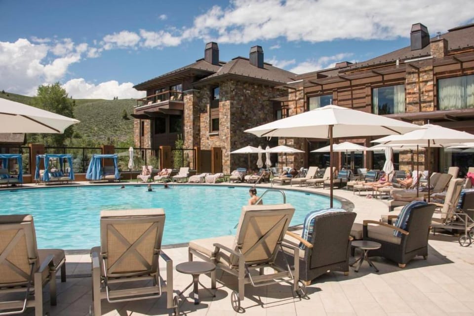 Soak up the sunshine with plush loungers and poolside service.