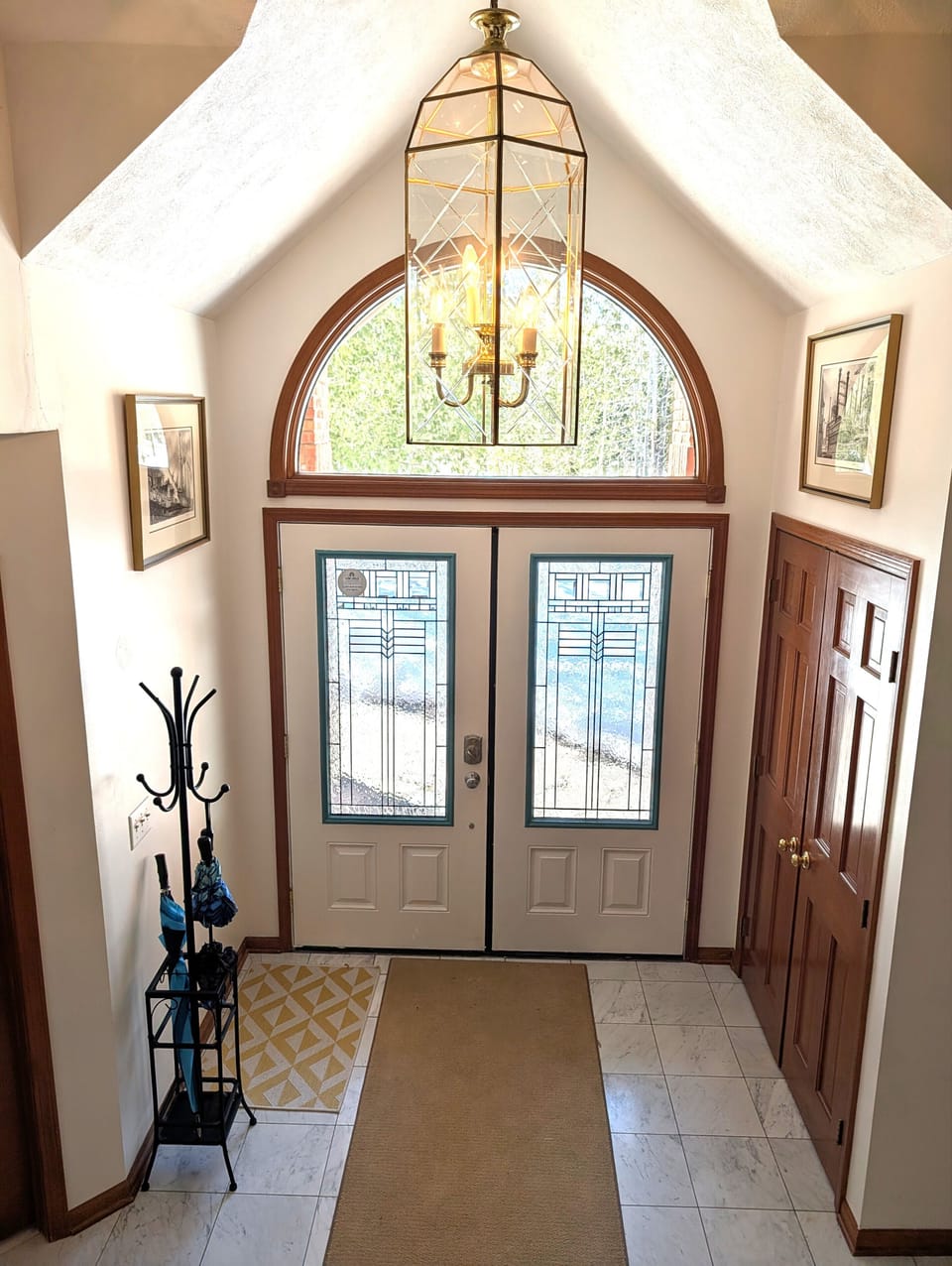 FOYER:  The home has a magnificent 2-story front foyer!