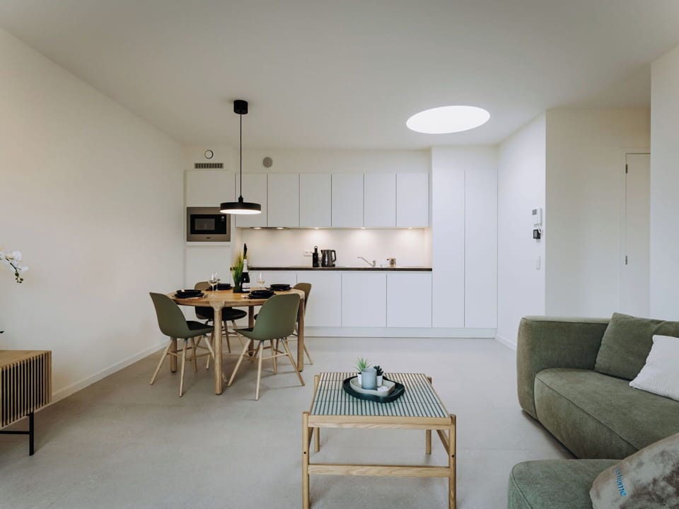 Furniture, Interior Design, Flooring, Wall, Floor, Ceiling, Light Fixture, Wood, Room, Chair