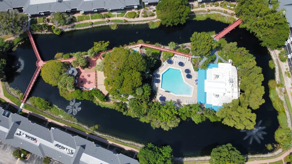 A unique birdseye view of the island.