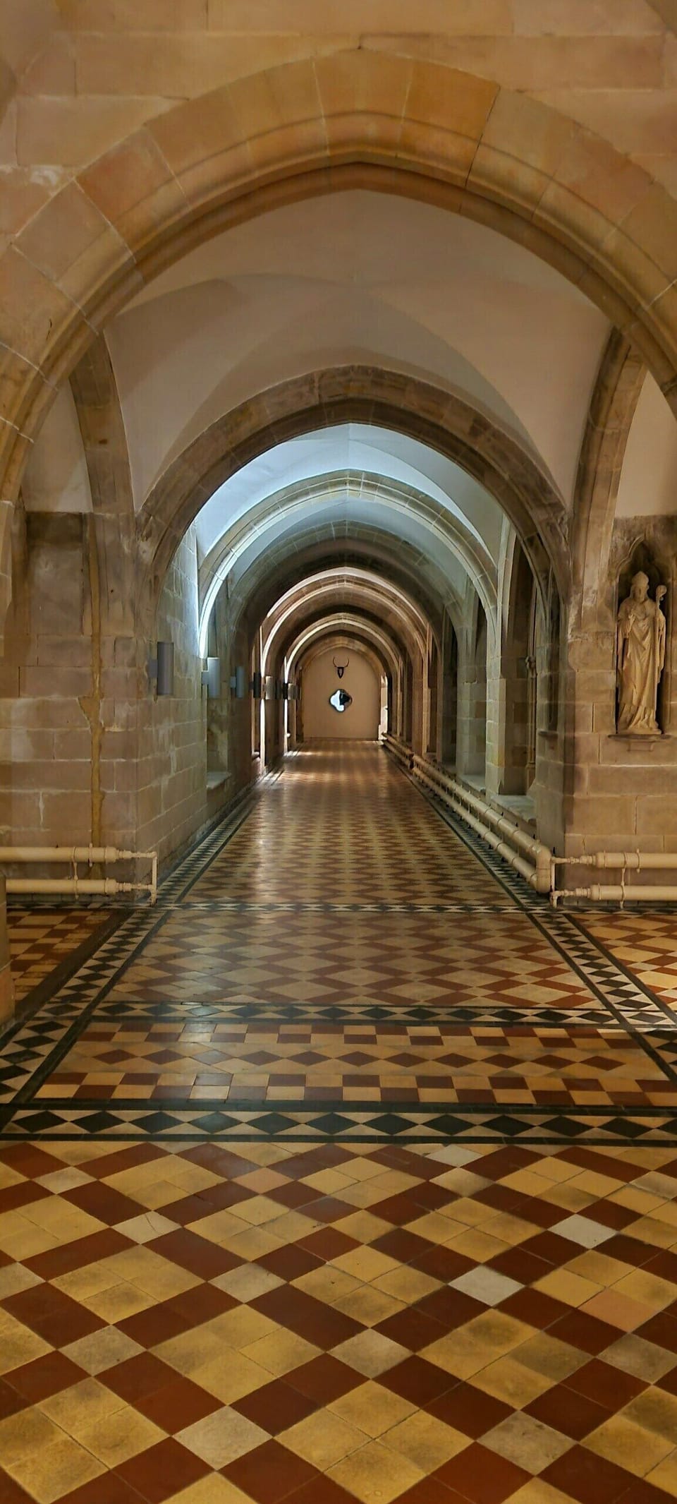 Cloisters Corridor View