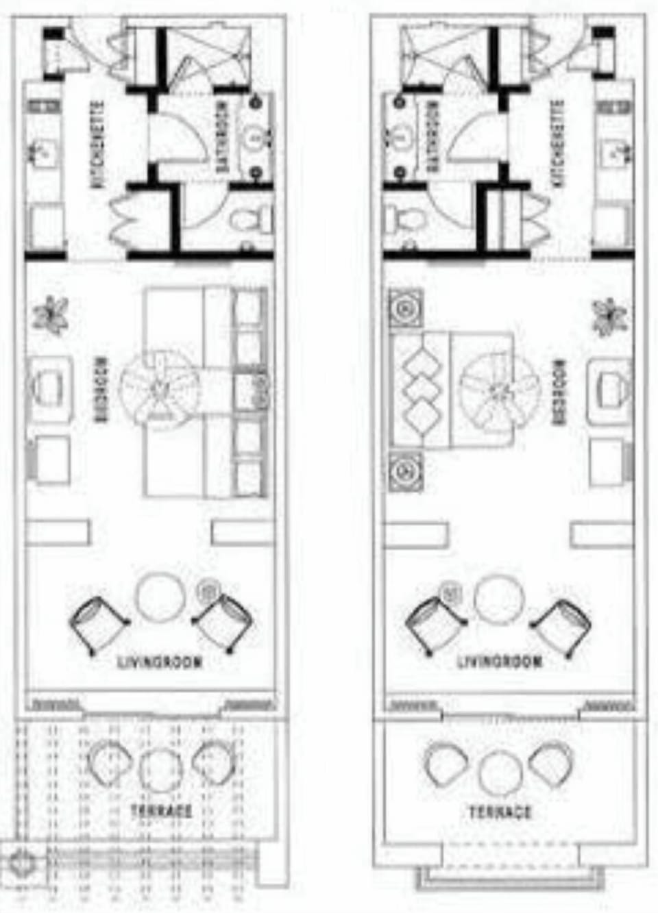 Owner Studio Suite Floorplan at Pueblo Bonito Emerald Bay, Vacation Travel Exclusives