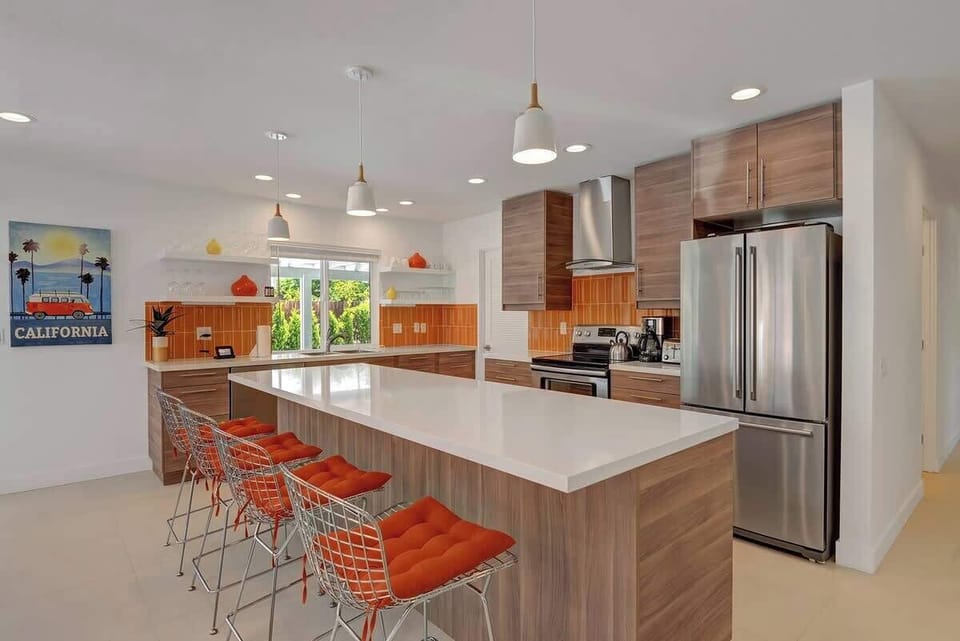 Modern kitchen with all the amenities of home