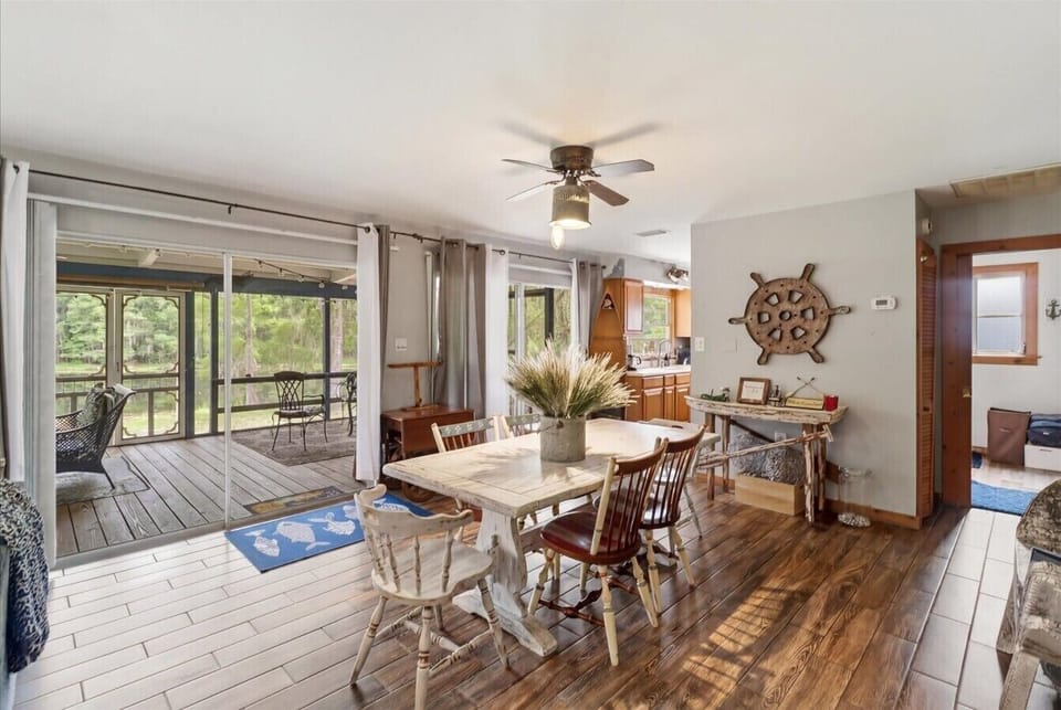 Dining Area | Table & Chairs | Sliding Glass Door Patio Access