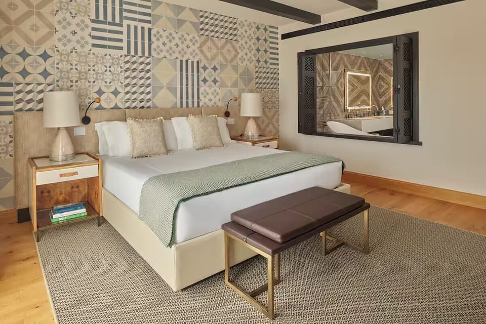 Relax in designer comfort with generous space and elegant finishes.