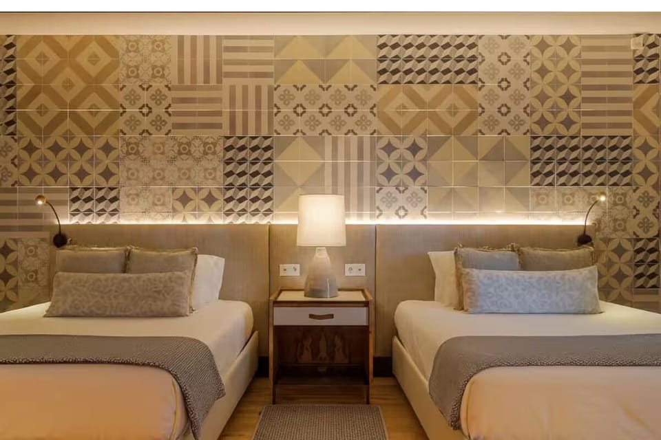 Drift off in a cozy twin room with boutique styling.