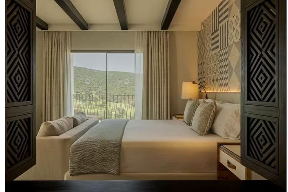 Bedroom. Interior and views may vary based on location and availability
