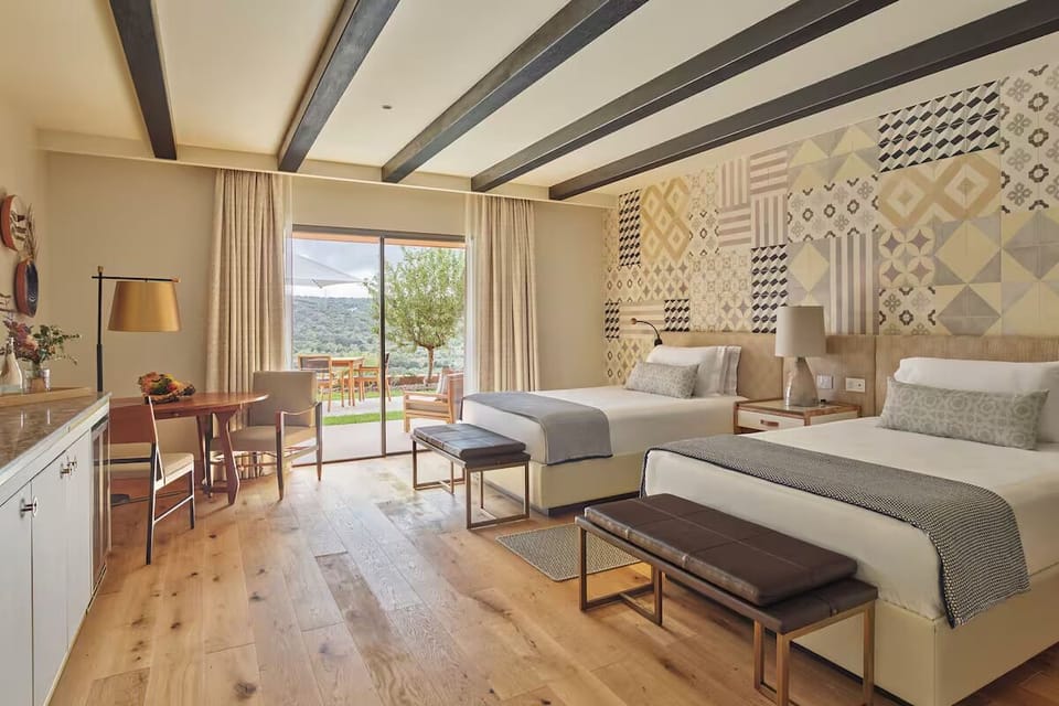 Bedroom. Interior and views may vary based on location and availability