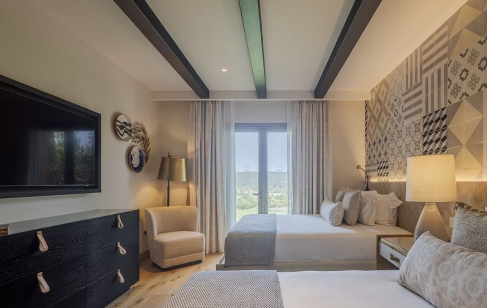 Bedroom. Interior and views may vary based on location and availability