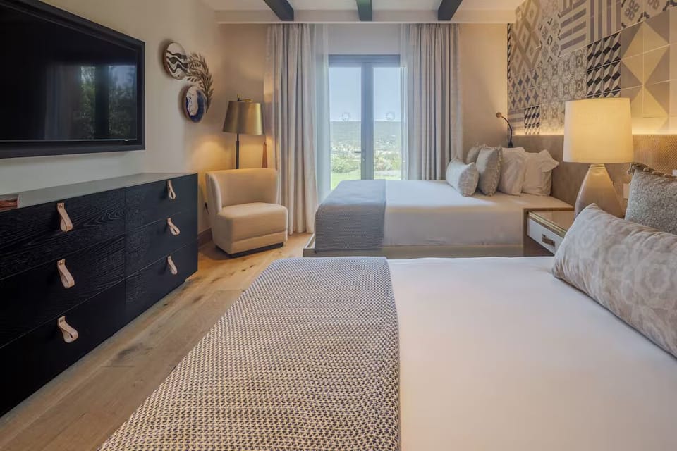Bedroom. Interior and views may vary based on location and availability