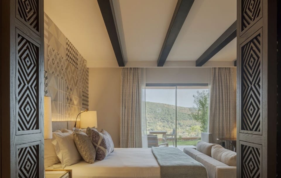 Bedroom. Interior and views may vary based on location and availability