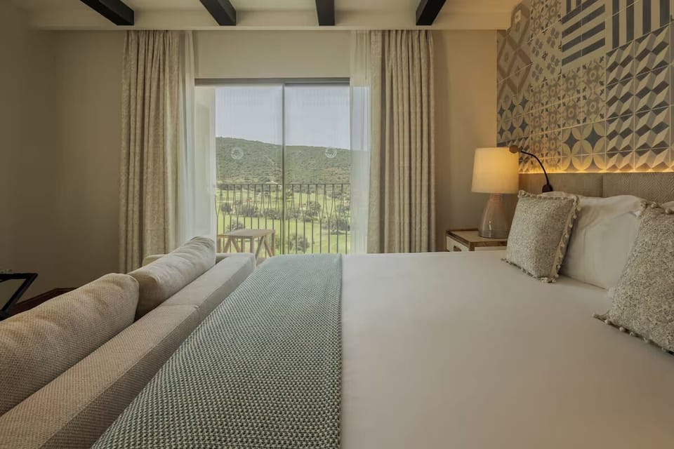Wake slowly to soft light and rolling green vistas.