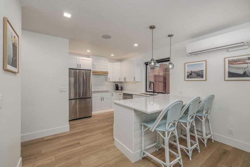 Fun modern touches throughout 