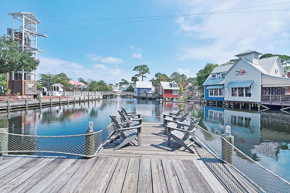 Kids will love the Zipline over the Lake