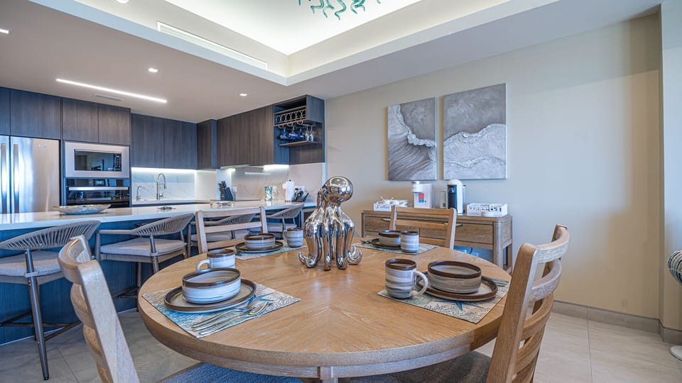 Dining table for four