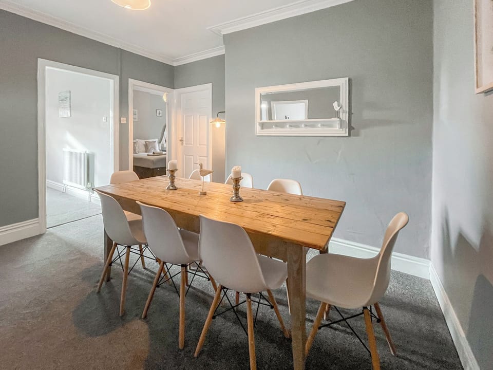 Dining Area | Penrhyn Arms Apartment, Penrhyn Bay