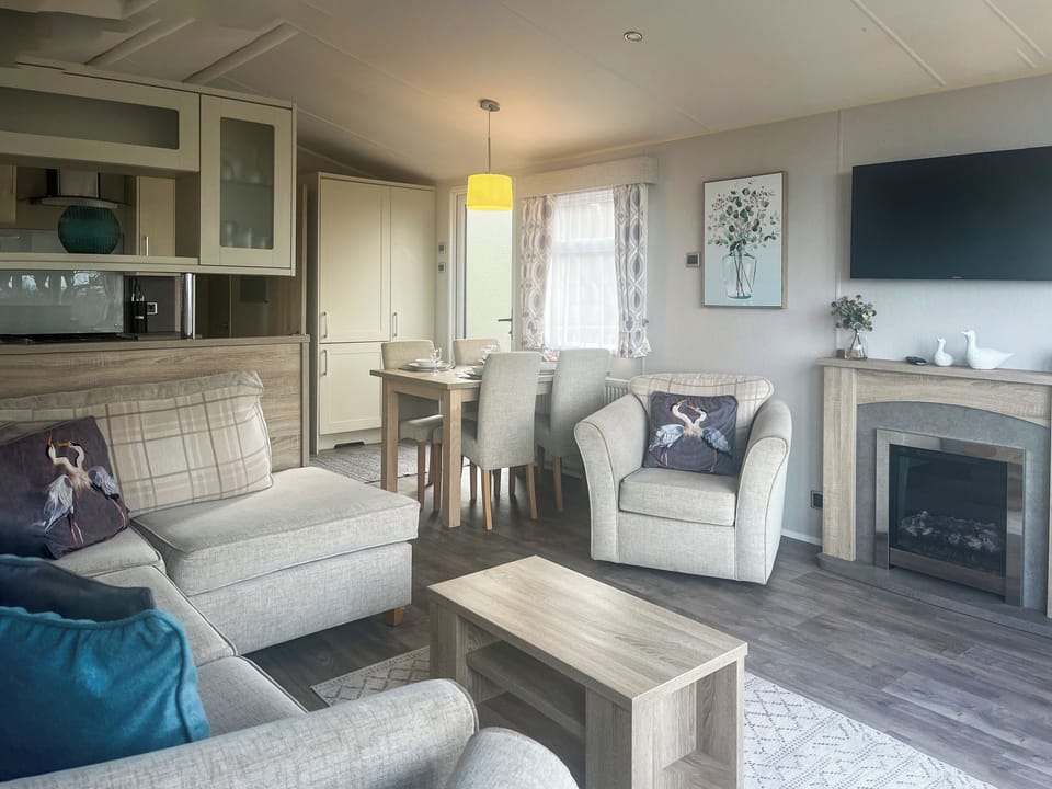 Open plan living space | Bluebell Lodge - Wallace Lane Farm Cottages, Wigton