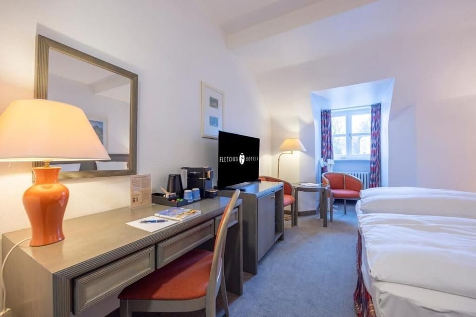 Settle in with a cozy desk nook and warm lighting.