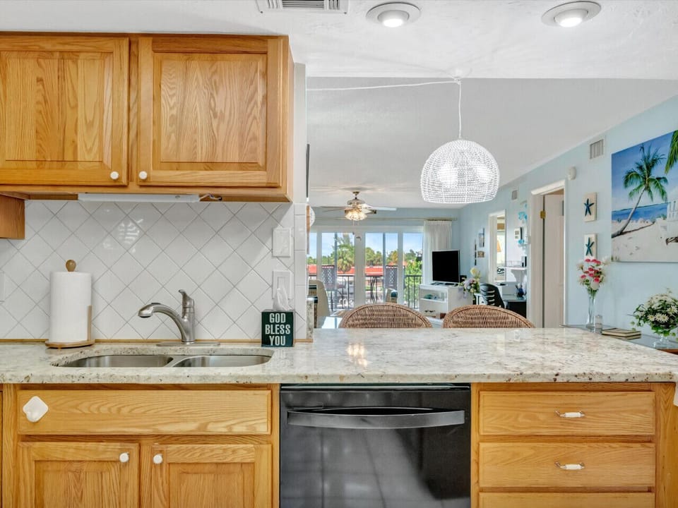Dining Room Connects Entire Open Area