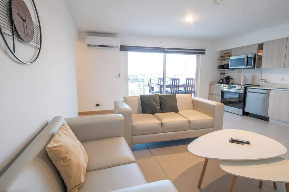 Living room with ample seating space
