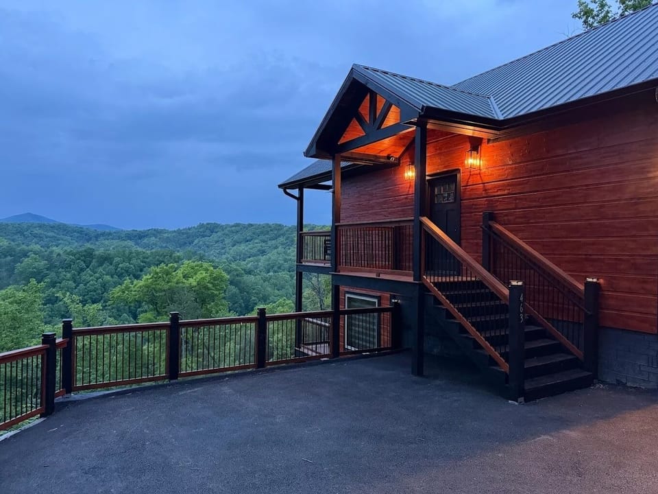 Perfect view captured by a previous guest