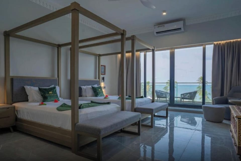 Bedroom. Interior and views may vary based on location and availability