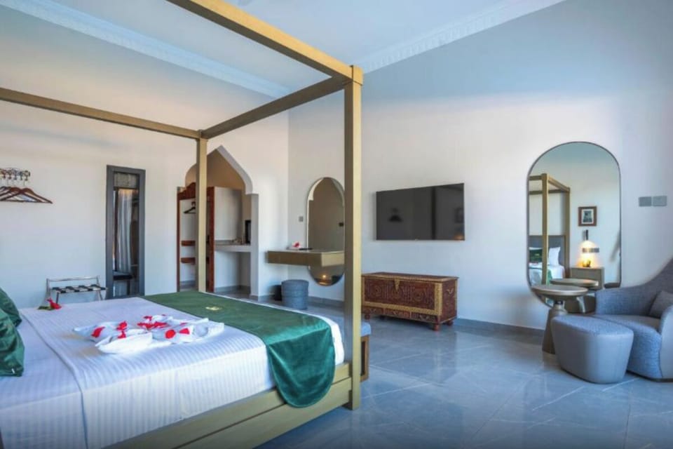 Bedroom. Interior and views may vary based on location and availability