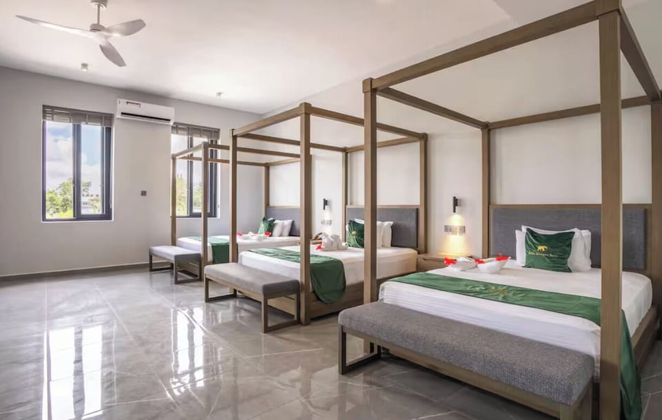 Bedroom. Interior and views may vary based on location and availability