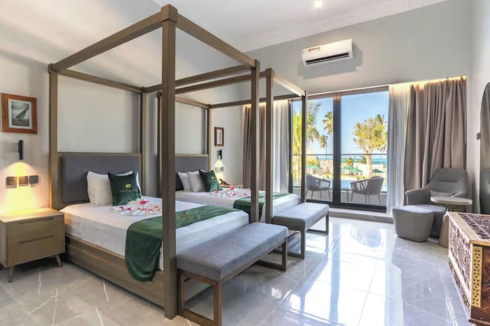 Bedroom. Interior and views may vary based on location and availability