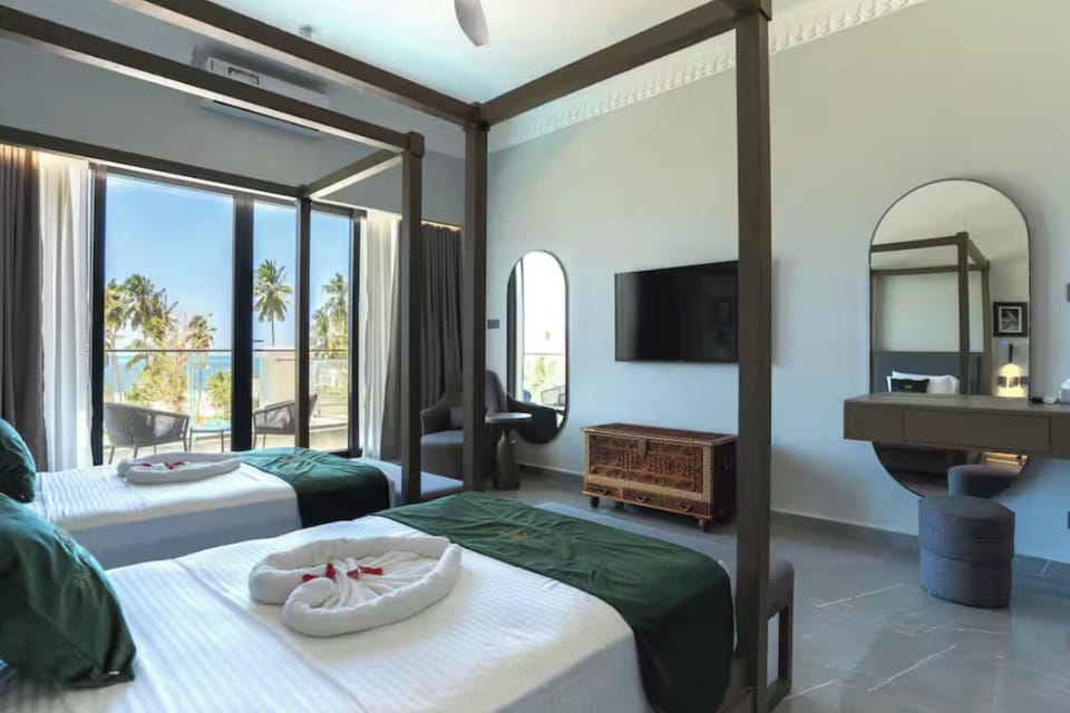 Bedroom. Interior and views may vary based on location and availability