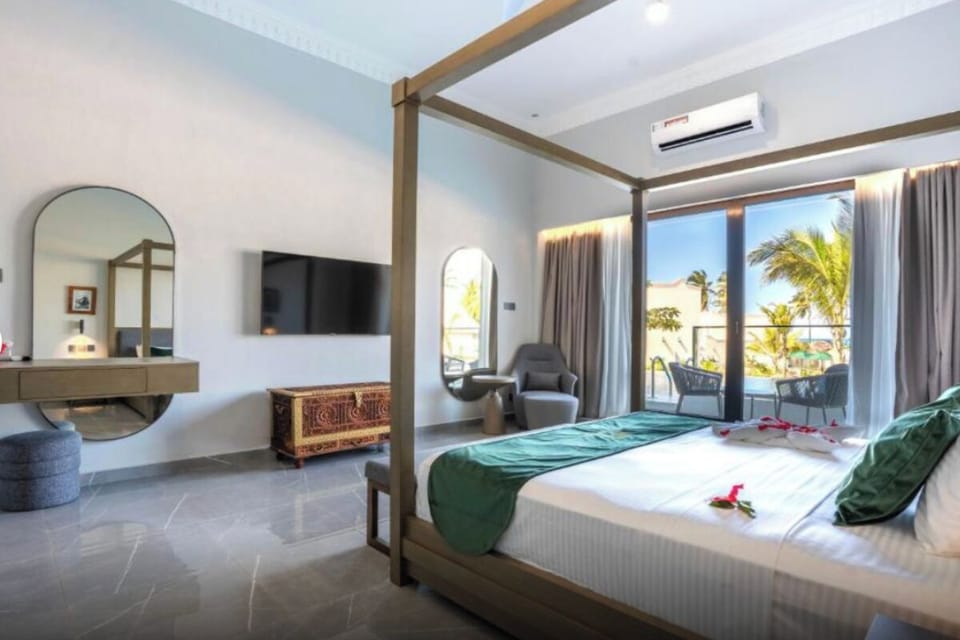Bedroom. Interior and views may vary based on location and availability