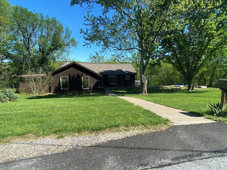 Front of 9051 Hillview from the road