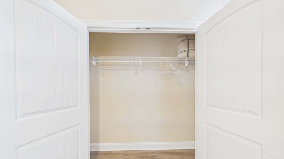 Guest bedroom closet