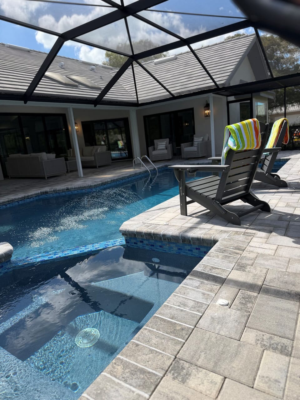 Integrated Hot Tub