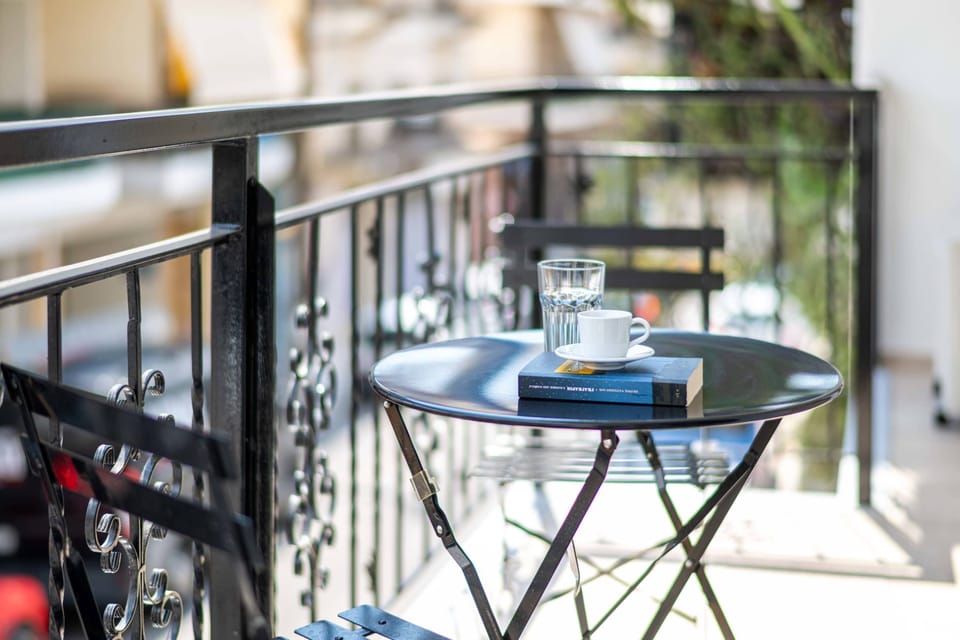 Private Balcony with Outdoor Seating