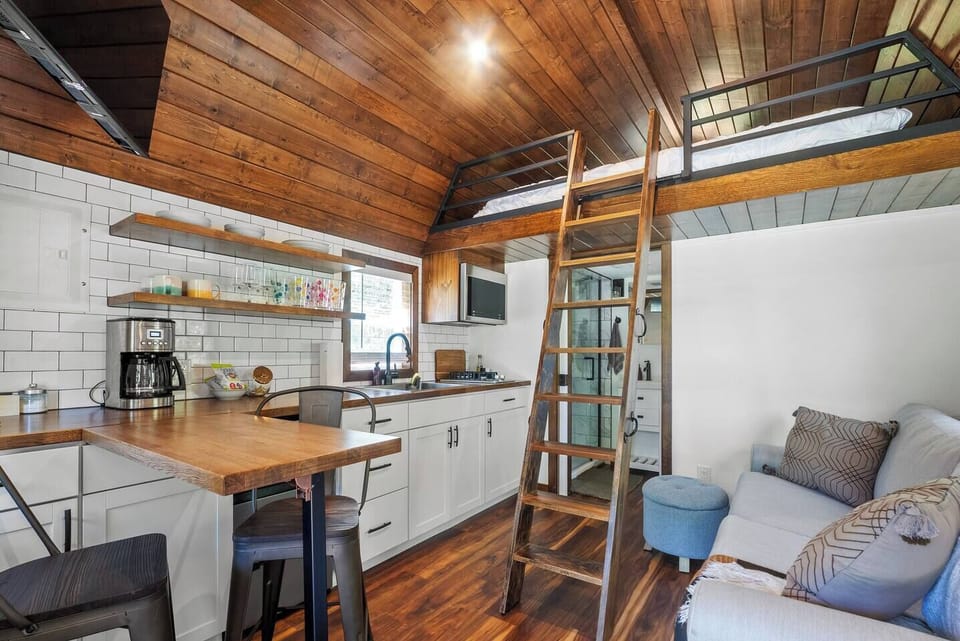 Kitchenette with all of your essentials on hand for your stay