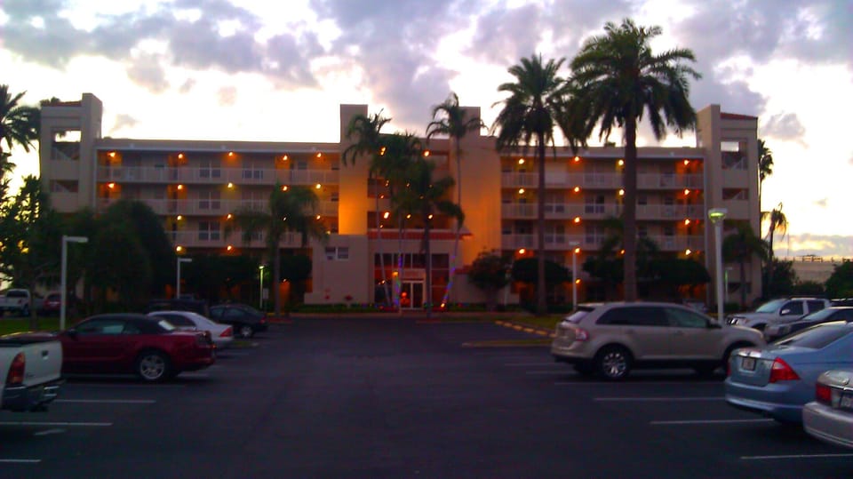Front of our building