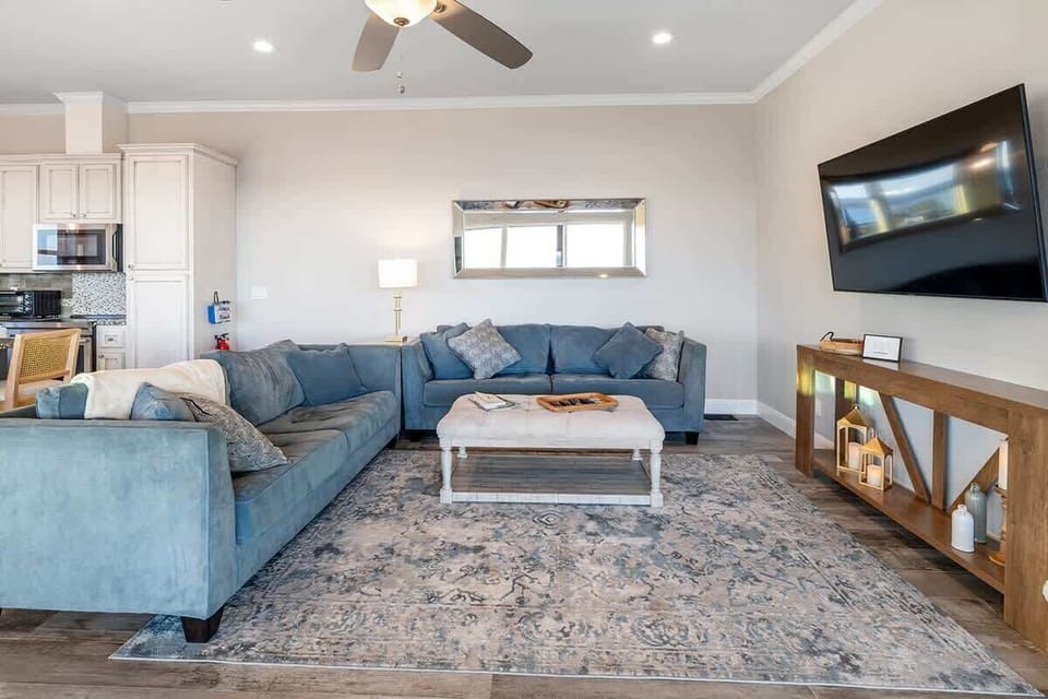 Third Story Main Living Area is Warm & Inviting